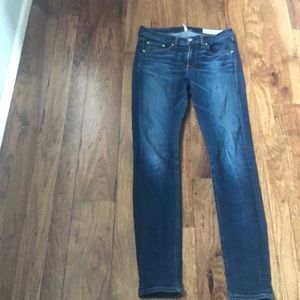 High Rise Skinny Rag and Bone Jeans